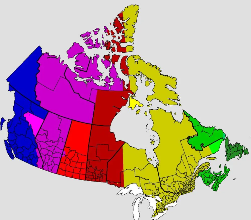 カナダの時差 | カナダ留学コンパス