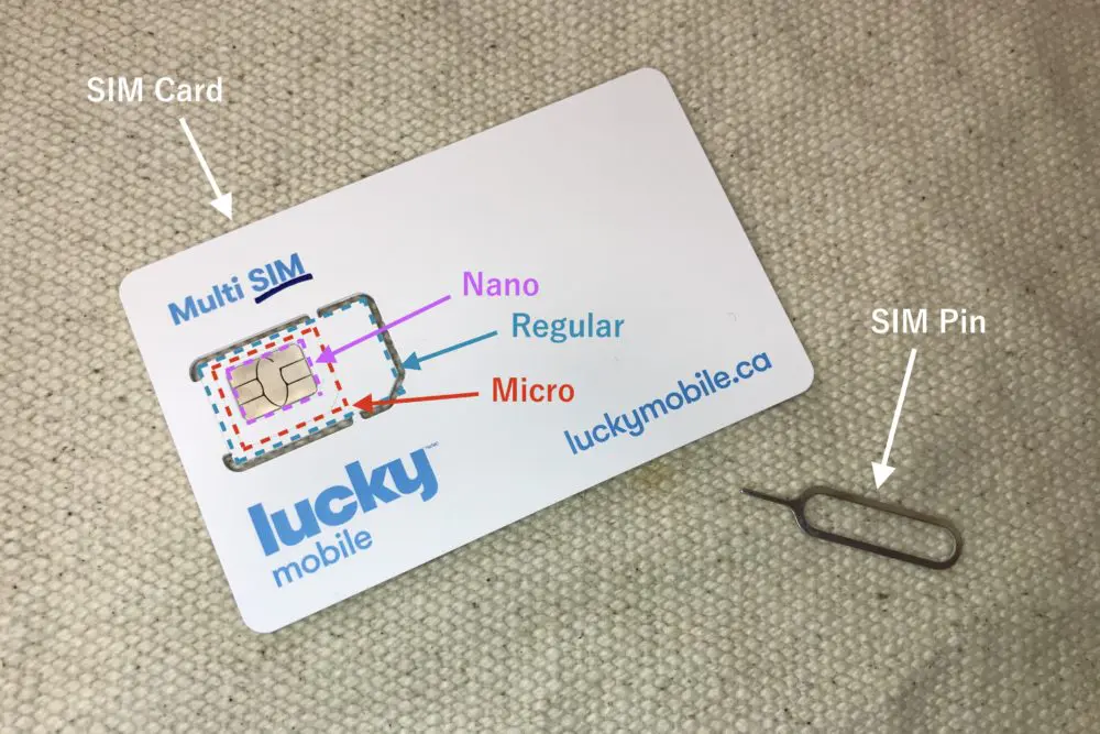 SIMカードの入れ替え方法