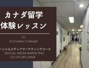 [コープ(Co-op)体験記] Canadian College ソーシャルメディアマーケティング