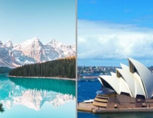 【比較】オーストラリアとカナダ、どっちでワーホリ？