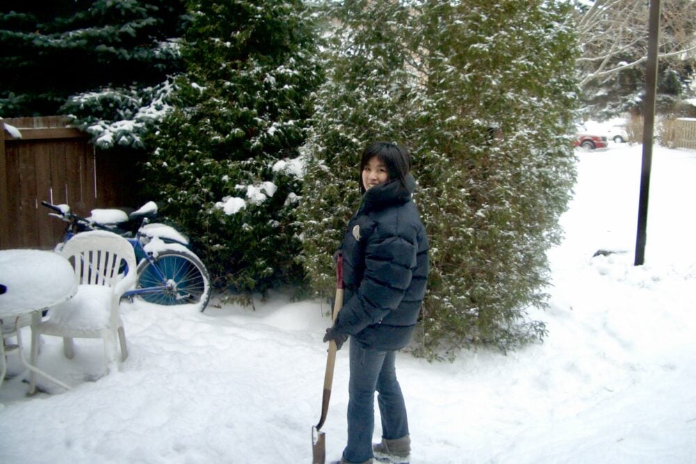 オンタリオの雪かき