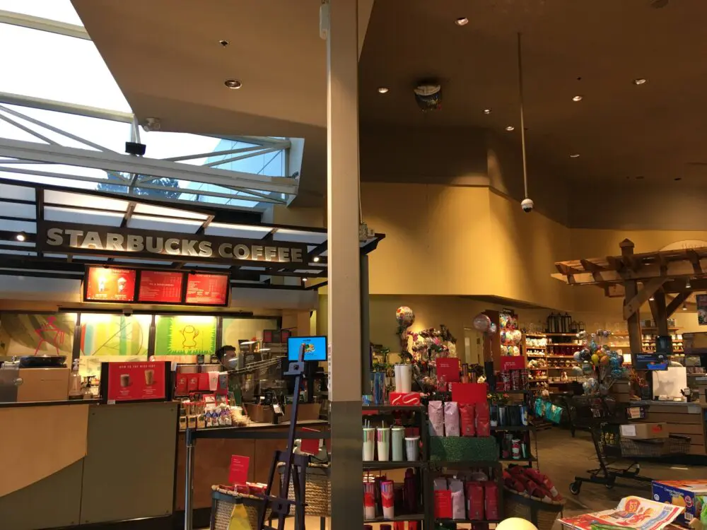 Safeway店内にあるStarbucks