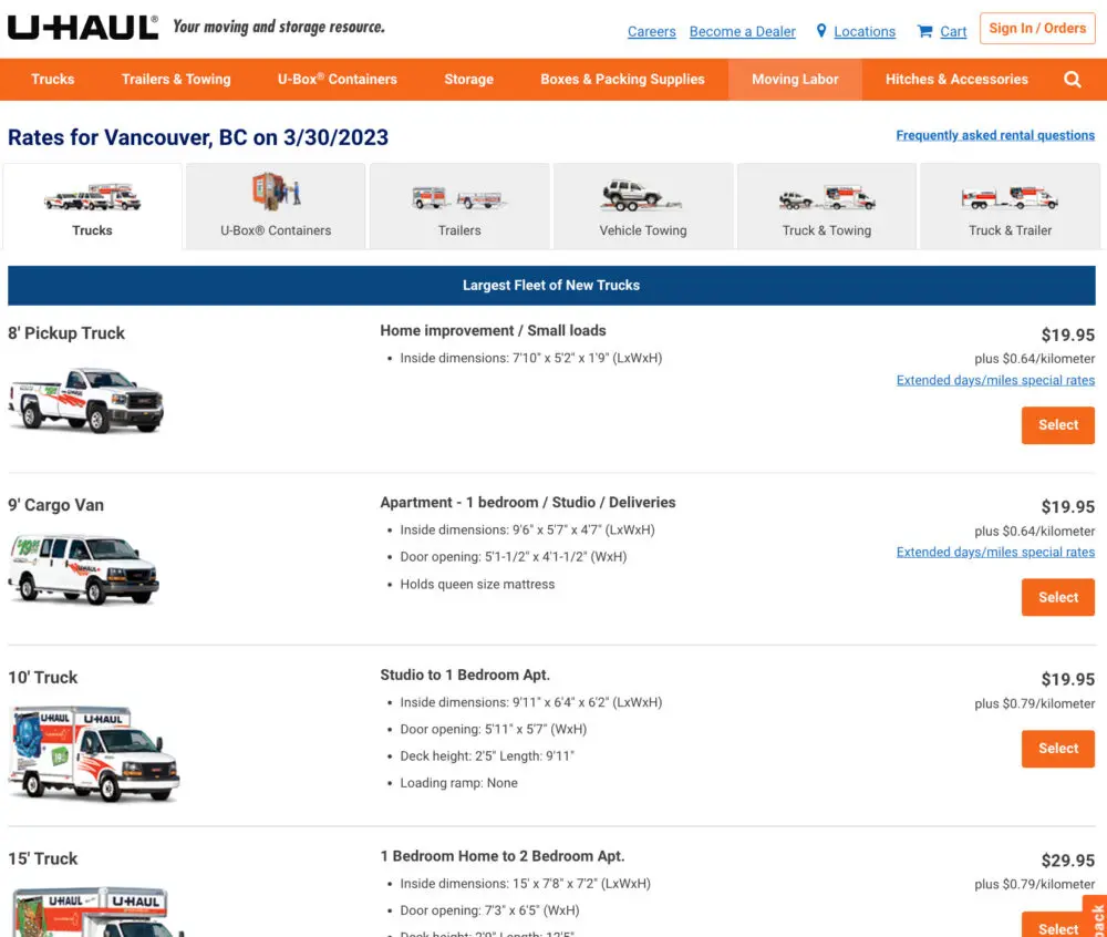 U-Haul