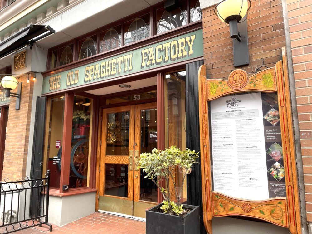 The Old Spaghetti Factory（ザ・オールド・スパゲティー