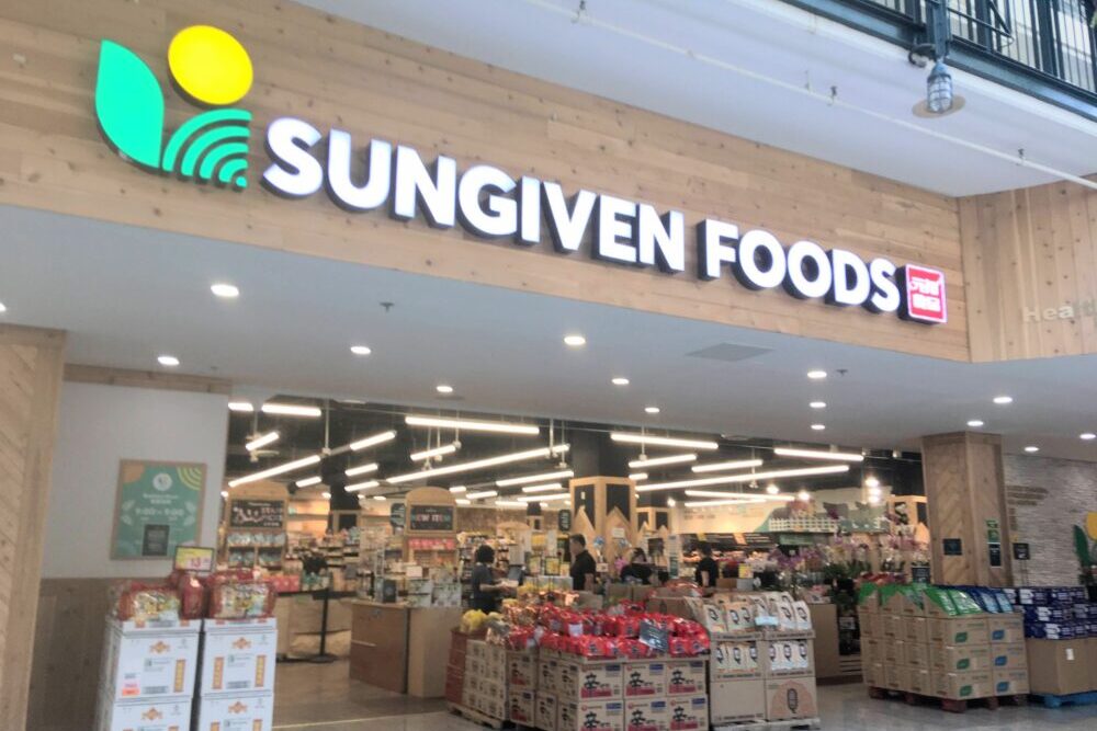 Sungiven Foods店頭