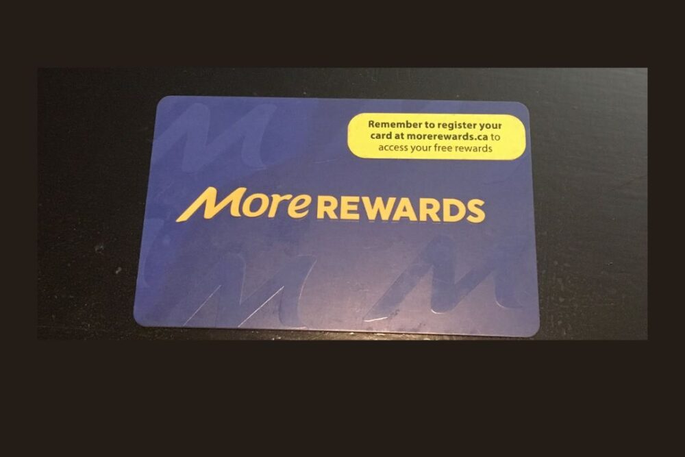 More Rewards card