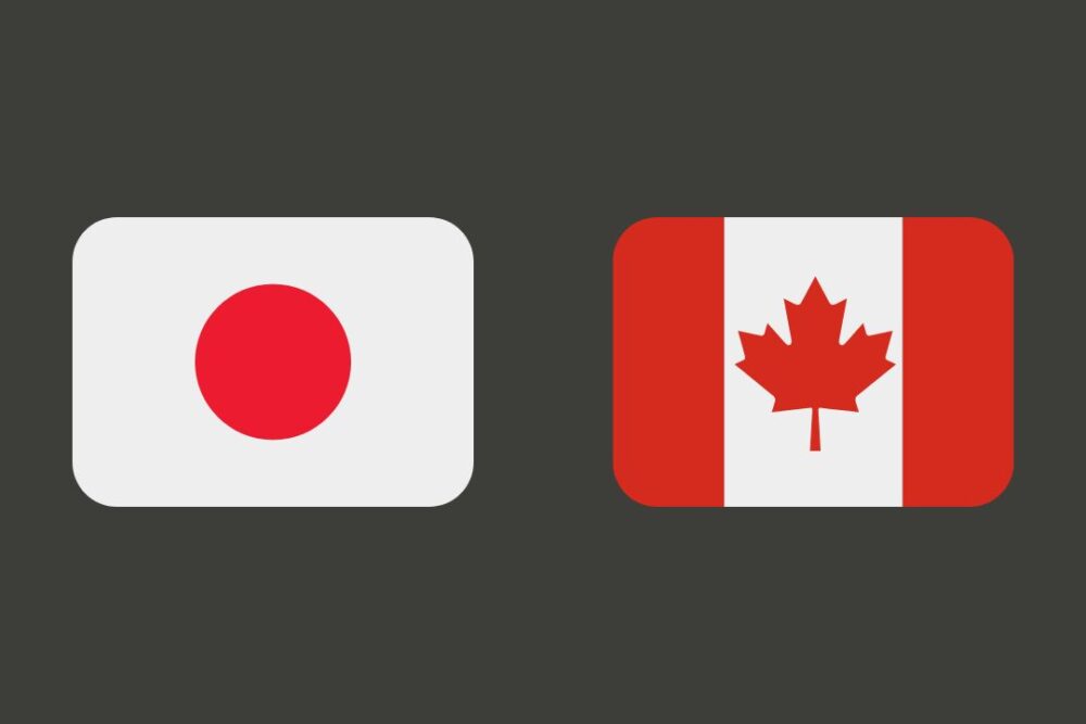 日本とカナダ