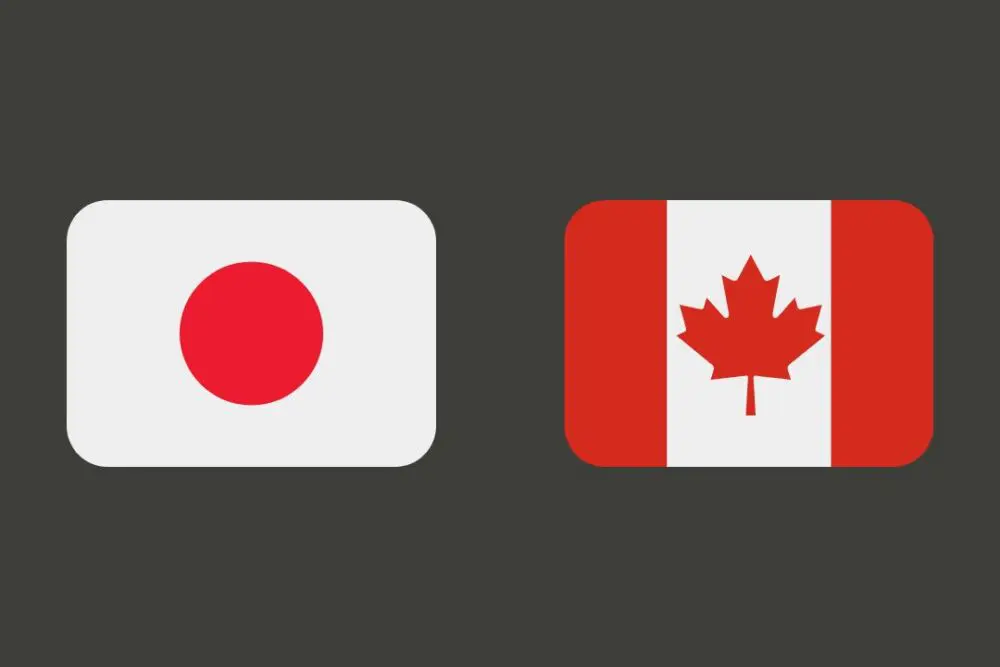 日本とカナダ