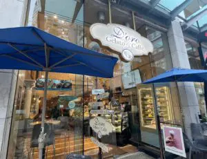 D'oro Gelato e Caffènの外観
