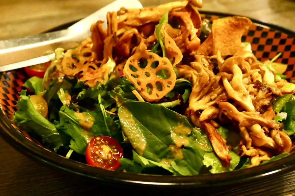 きのこのサラダ(Organic Mushroom Salad)