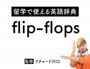 flip-flopの意味・読み方・使い方・例文